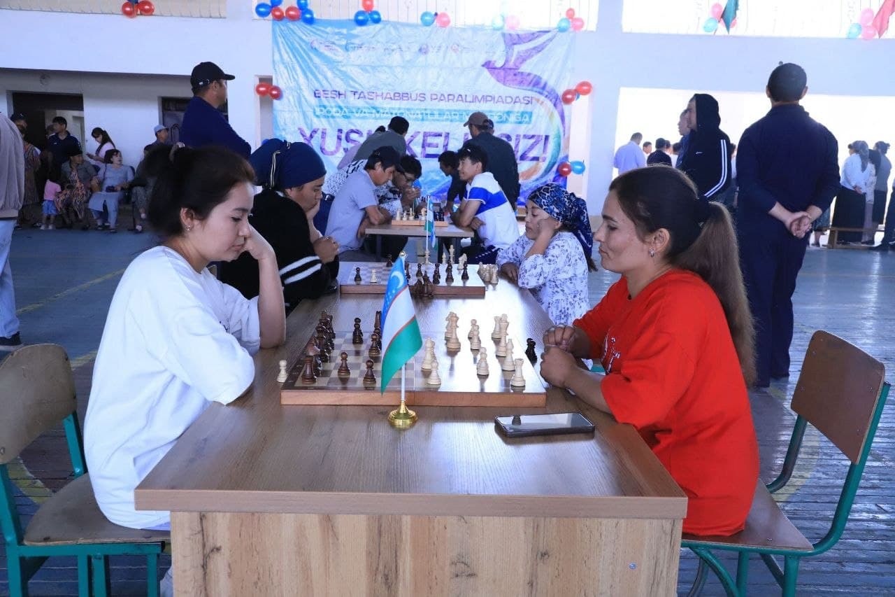 Qumqo‘rg‘on tumanida “Besh tashabbus paralimpiadasi” sport musobaqalari o‘tkazilmoqda