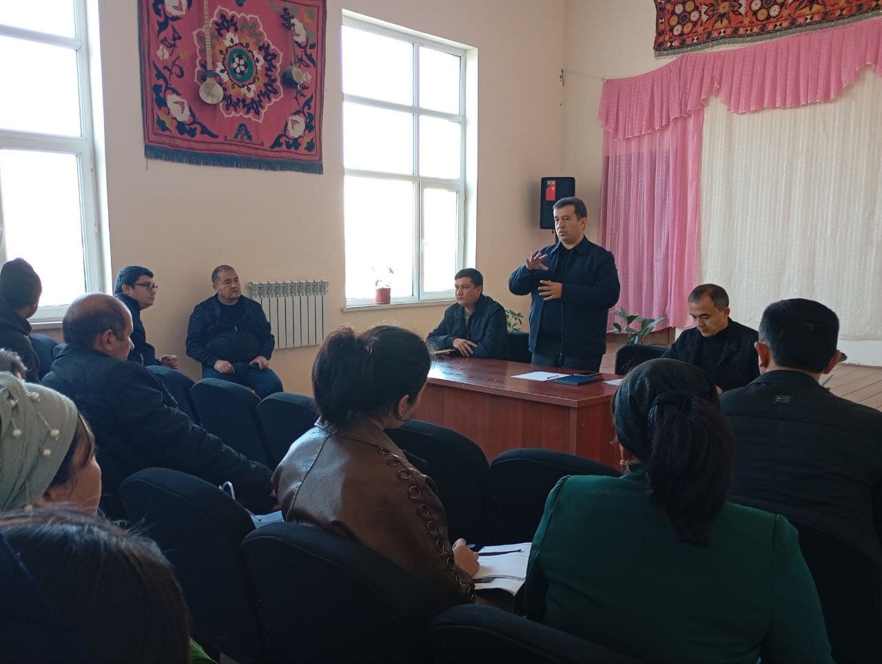 Karsagan mahallasida sayyor qabul o‘tkazildi