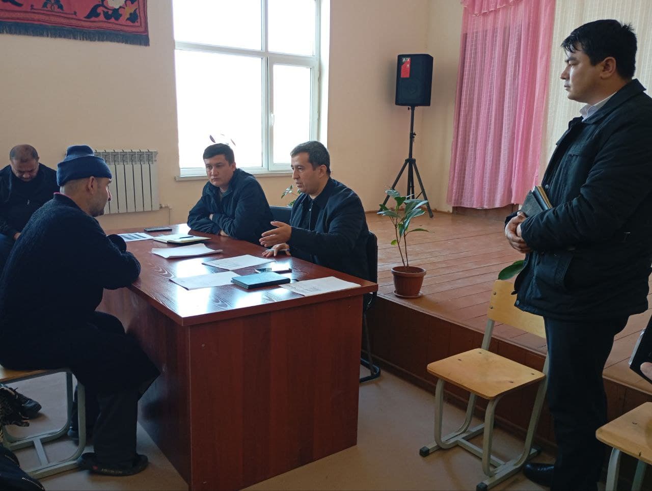 Karsagan mahallasida sayyor qabul o‘tkazildi