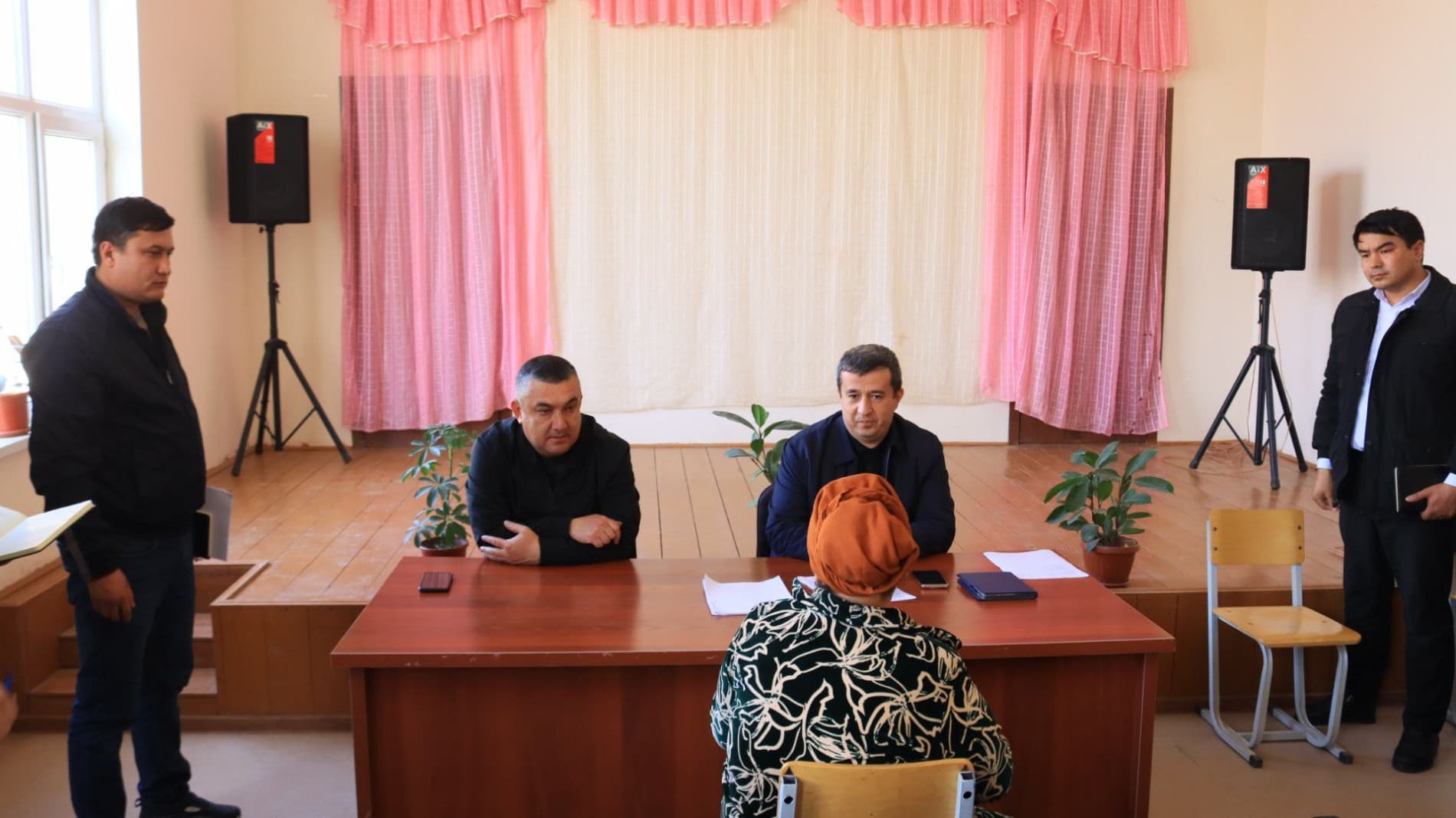 Karsagan mahallasida sayyor qabul o‘tkazildi