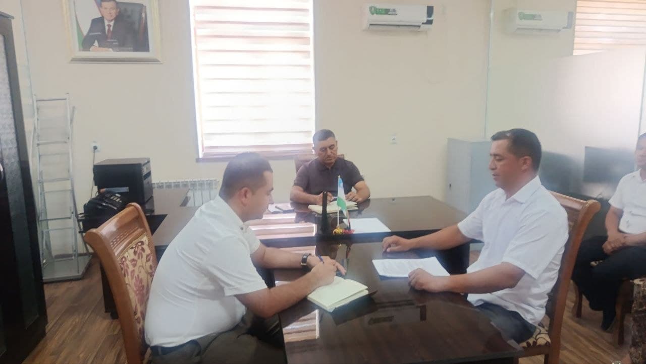 Tuman hokimi o‘rinbosari tomonidan navbatdagi shaxsiy qabul o‘tkazildi