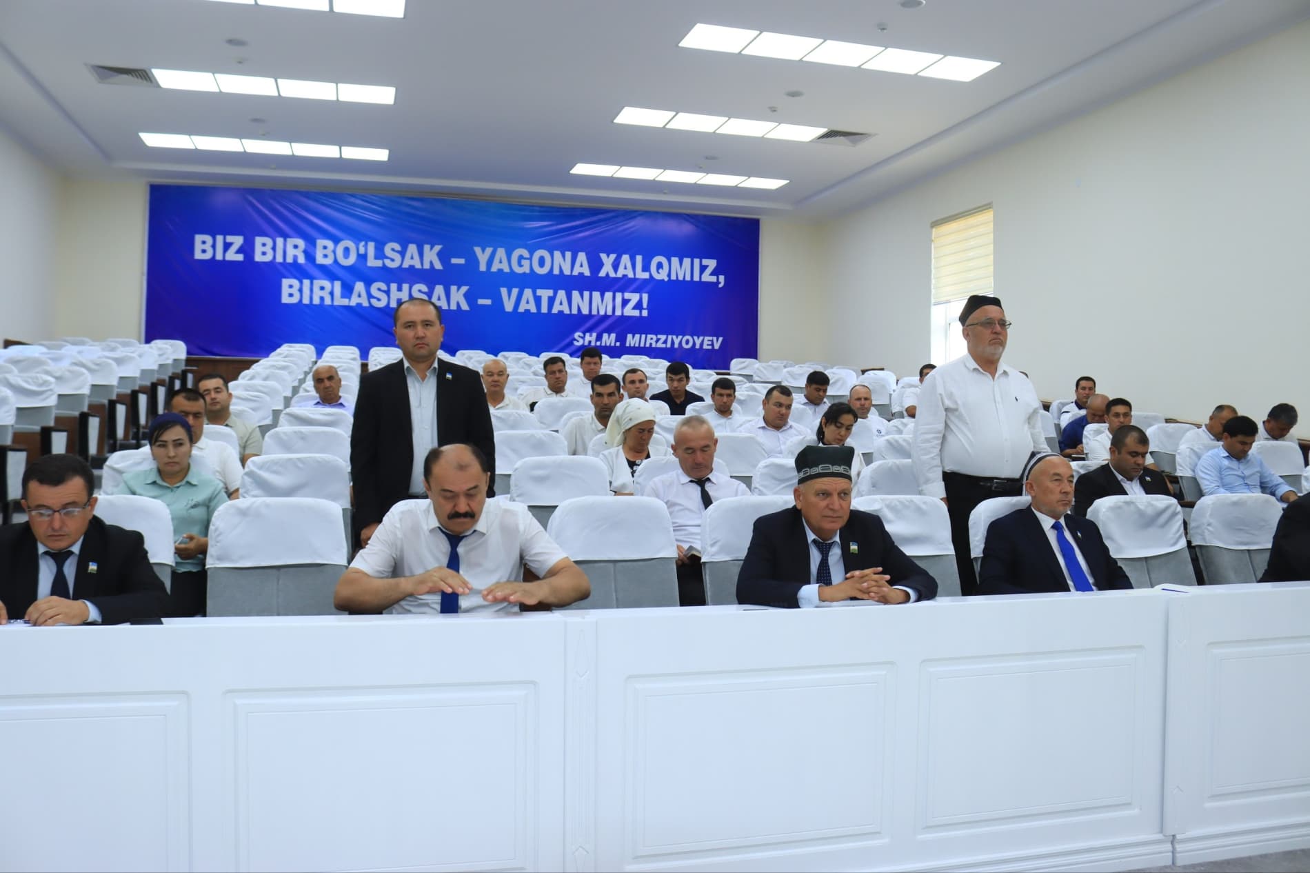 Олтинсой туманида ҳудудни ривожлантириш ва аҳоли фаровонлигини оширишга қаратилган муҳим масалалар муҳокама қилинди