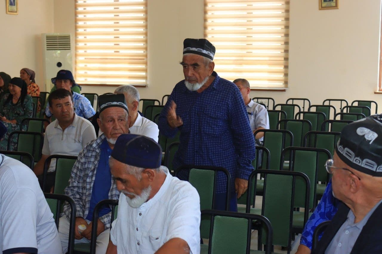 «Mingchinor», “Pahlavon” va “Tog‘ay Murod” mahallalari aholisi uchun sayyor qabul o‘tkazildi