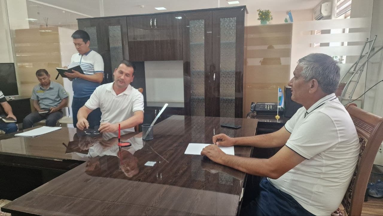 Олтинсой тумани Халқ қабулхонаси биносида навбатдаги фуқаролар қабули ўтказилди.
