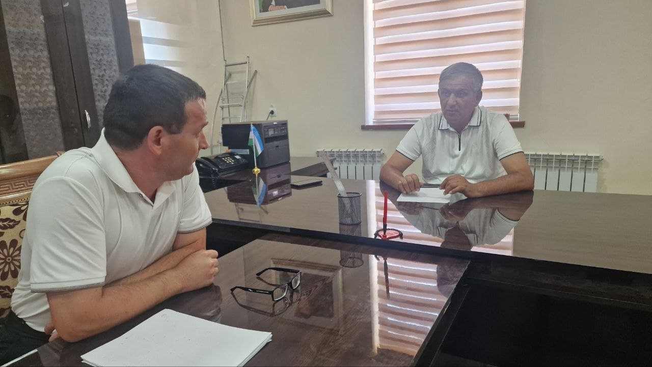 Олтинсой тумани Халқ қабулхонаси биносида навбатдаги фуқаролар қабули ўтказилди.