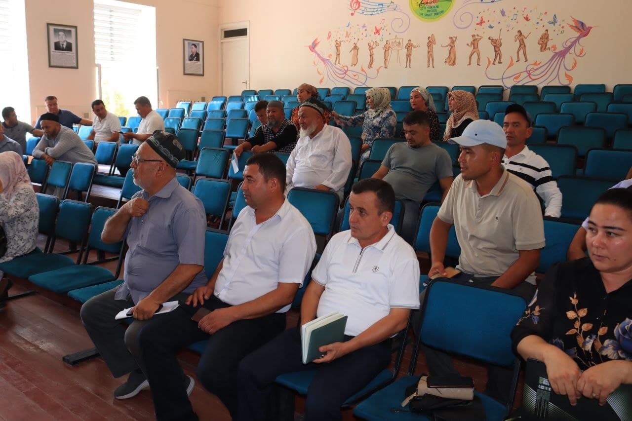 Tuman hokimi navbatdagi qabulni o‘tkazdi