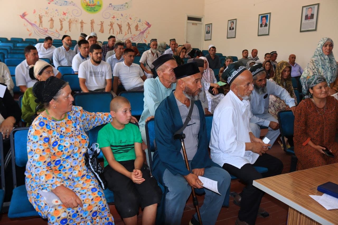 Tuman hokimi navbatdagi qabulni o‘tkazdi