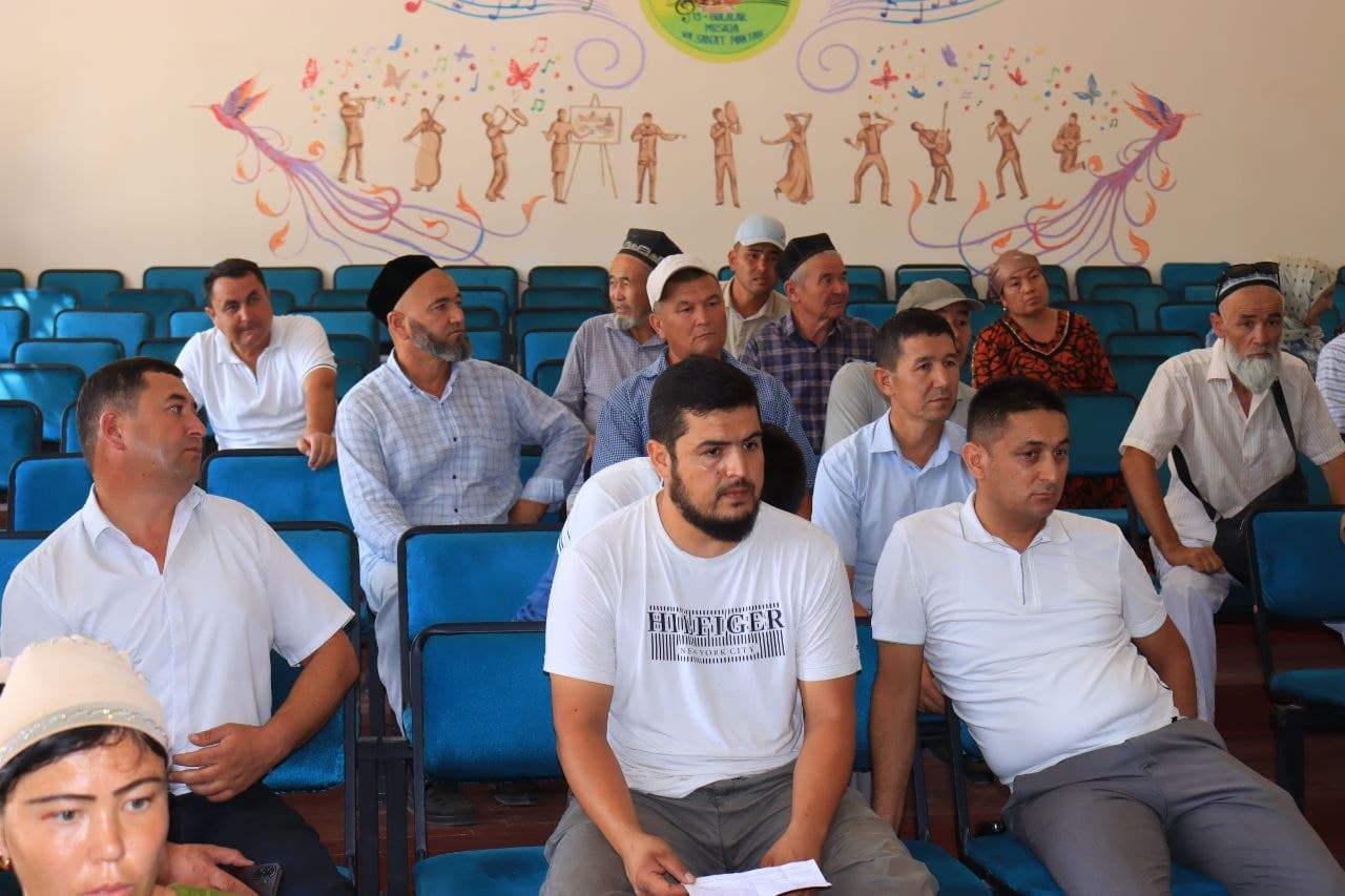 Tuman hokimi navbatdagi qabulni o‘tkazdi