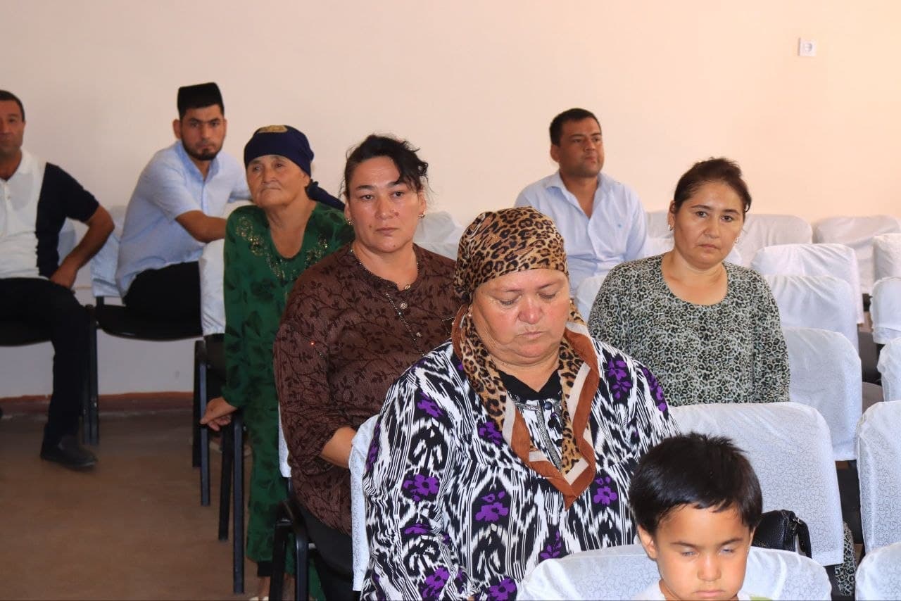 Tuman hokimi Otabek Mavlyanov sayyor qabul o‘tkazdi
