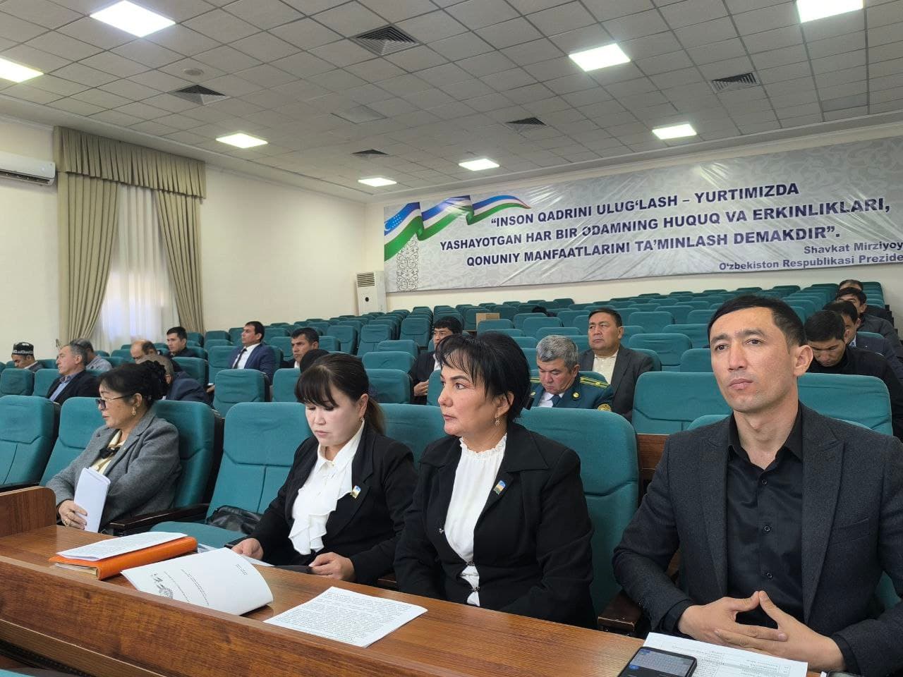 Xalq deputatlari Sherobod tuman Kengashining navbatdagi 17-sessiyasi bo‘lib o‘tdi