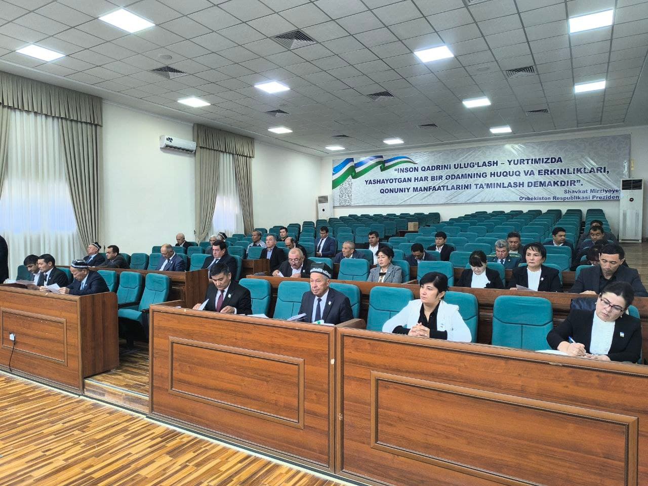 Xalq deputatlari Sherobod tuman Kengashining navbatdagi 17-sessiyasi bo‘lib o‘tdi