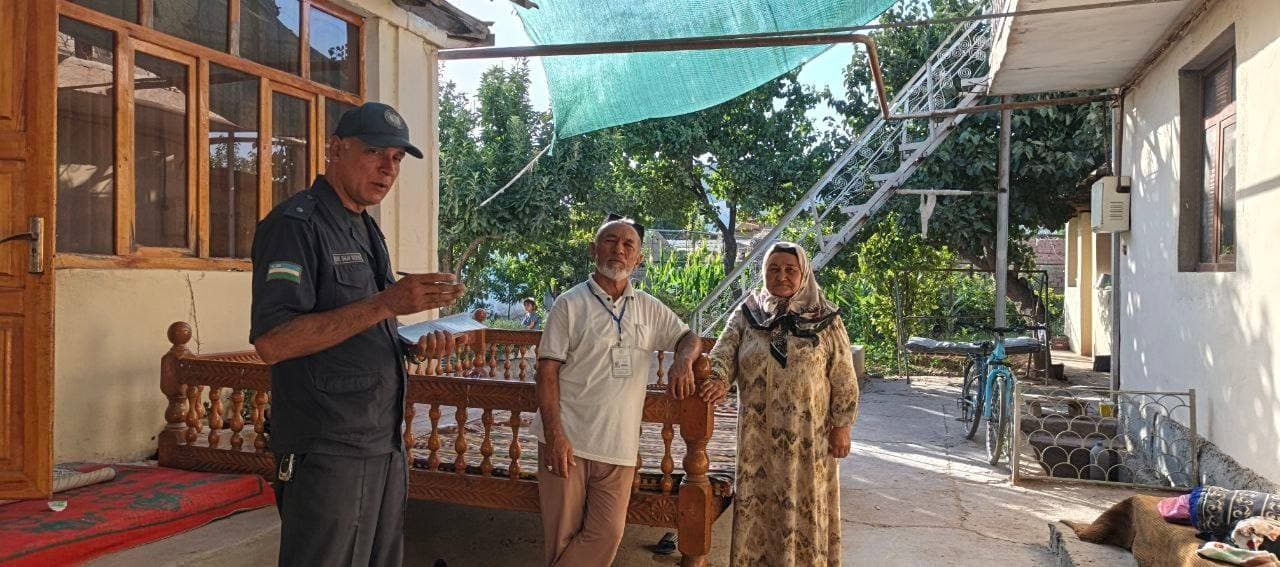 "Xavfsiz va sog‘lom yurt": Sherobod tumanida pasport-viza nazorati kuchaytirildi
