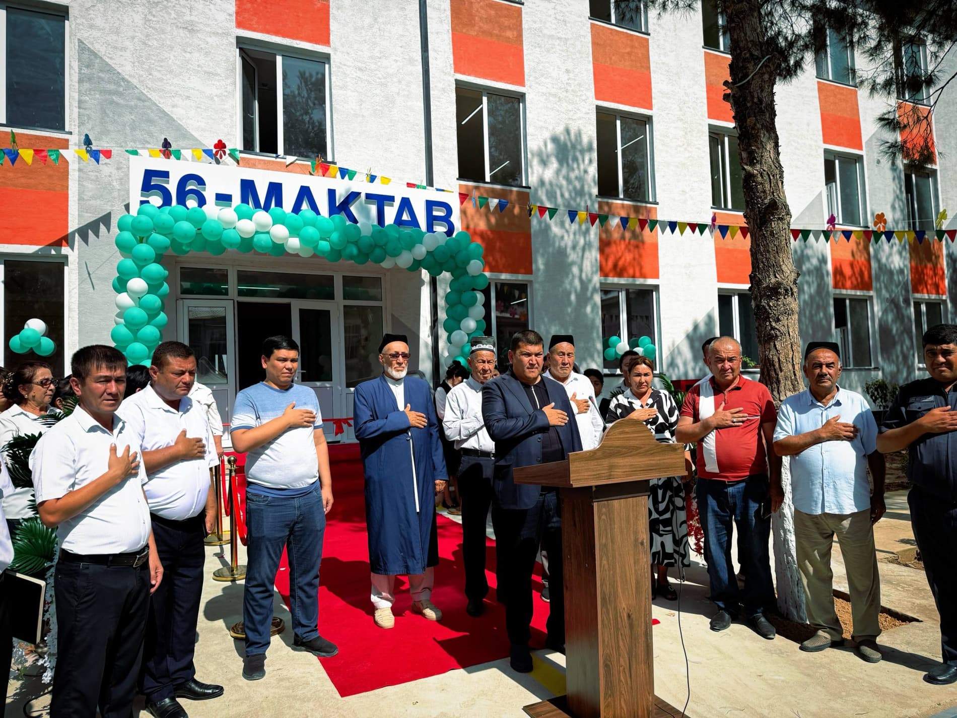 🇺🇿 MUSTAQILLIKNING 35 YILLIGI: SHEROBODDA YANGI TA’LIM MASKANLARI FOYDALANISHGA TOPSHIRILDI