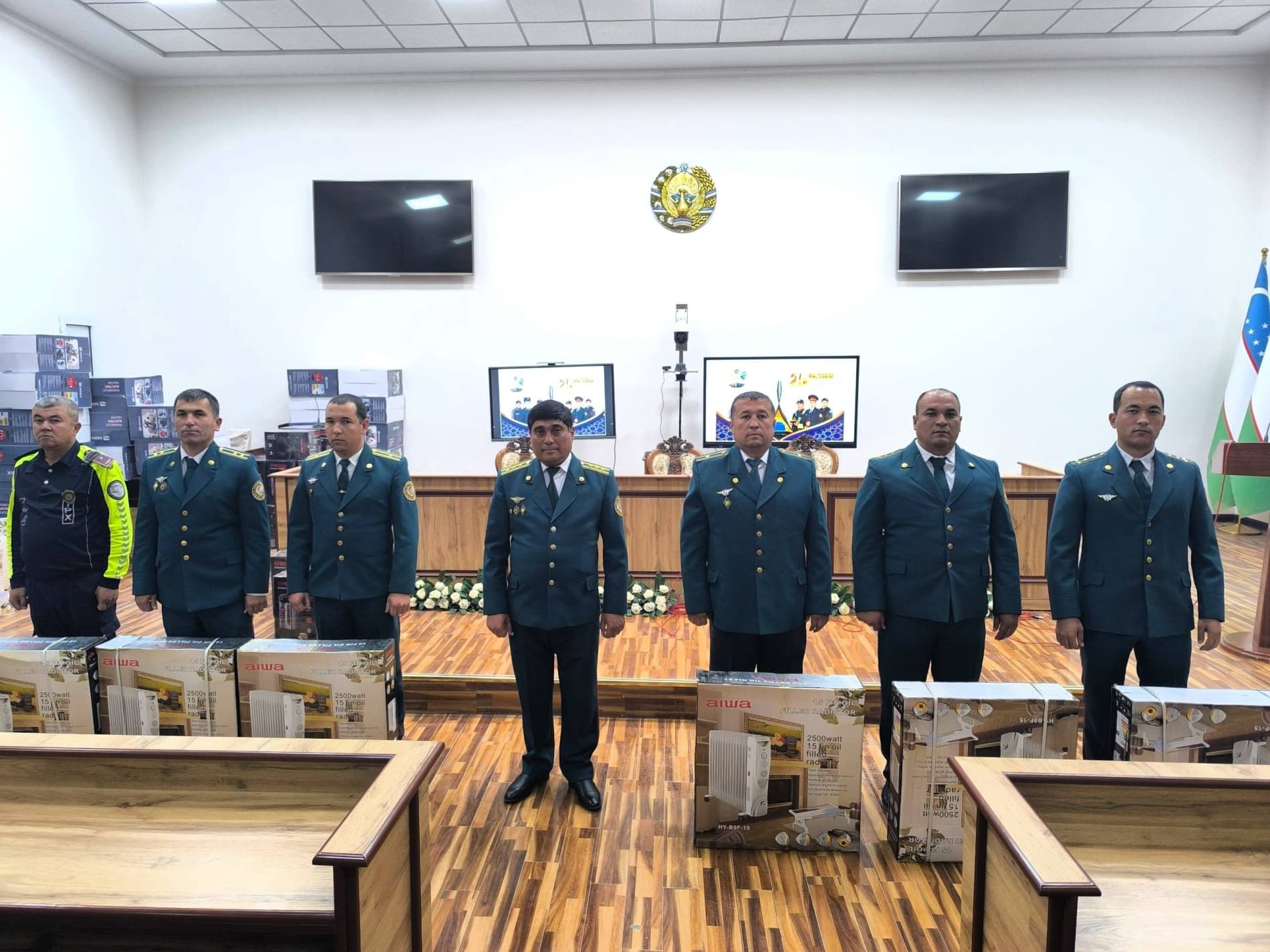 🇺🇿 🅰Sherobod tumanida Ichki ishlar organlari xodimlari kuni tantanali nishonlandi