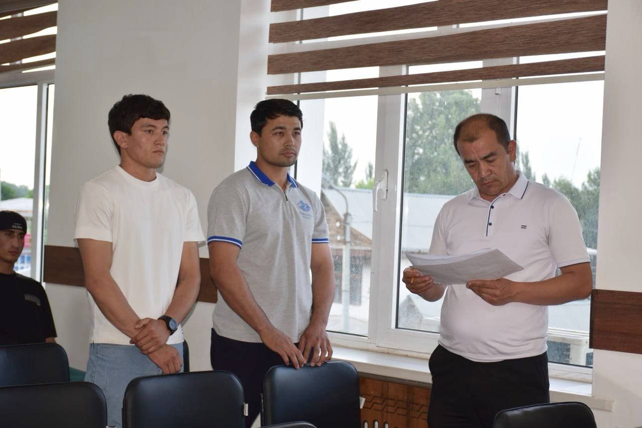 Sportchi yoshlar bilan uchrashuv o‘tkazildi