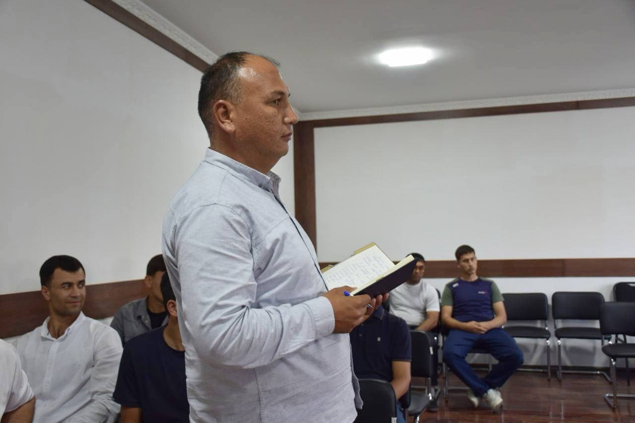 Sportchi yoshlar bilan uchrashuv o‘tkazildi