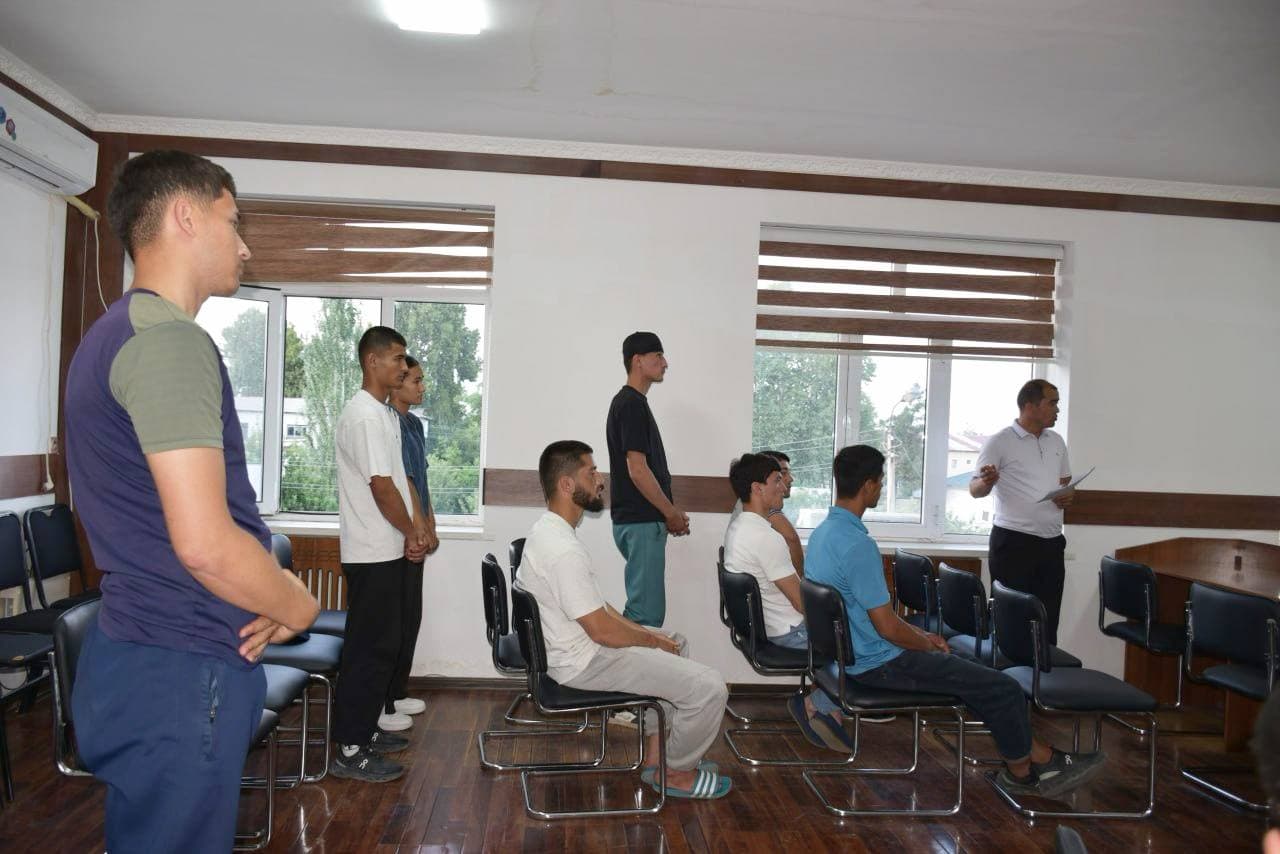Sportchi yoshlar bilan uchrashuv o‘tkazildi