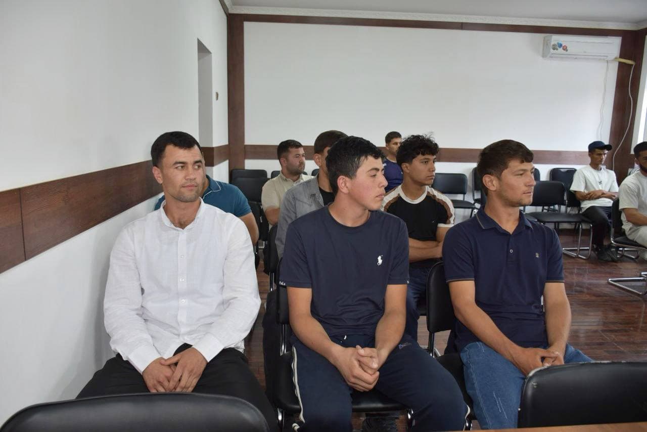 Sportchi yoshlar bilan uchrashuv o‘tkazildi