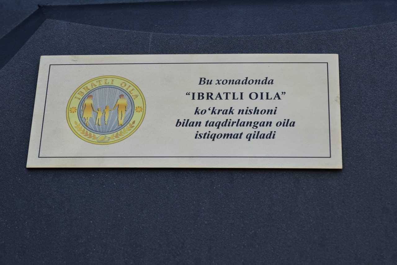 “Ibratli oila” — jamiyat faxri