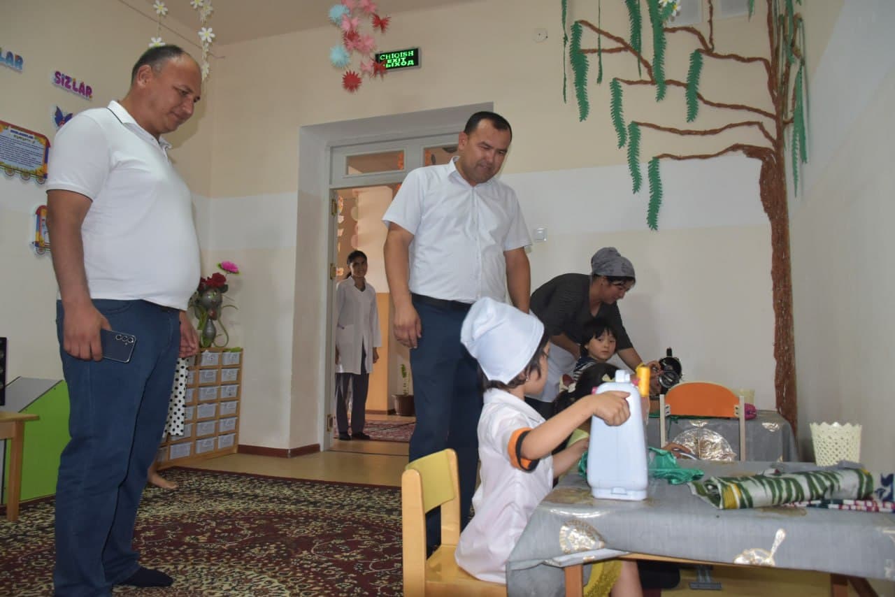 24-sonli maktabgacha ta’lim tashkilotida o'rganish ishlari