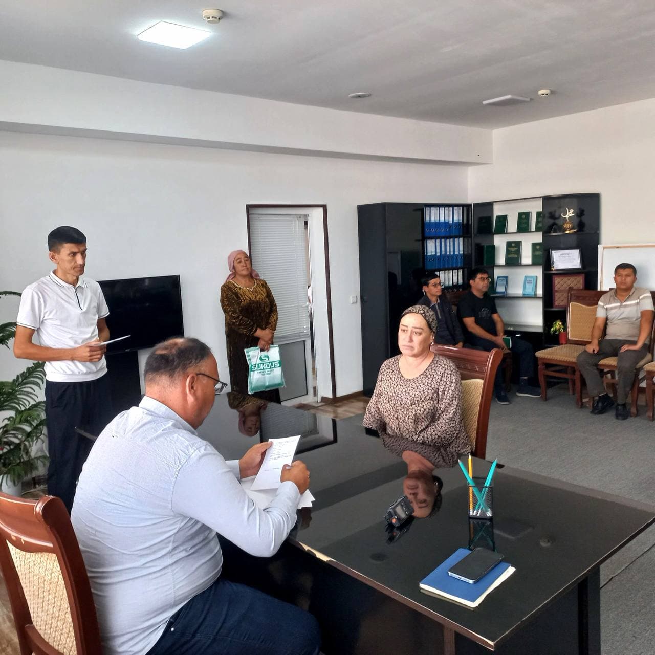 Navbatdagi shaxsiy qabul