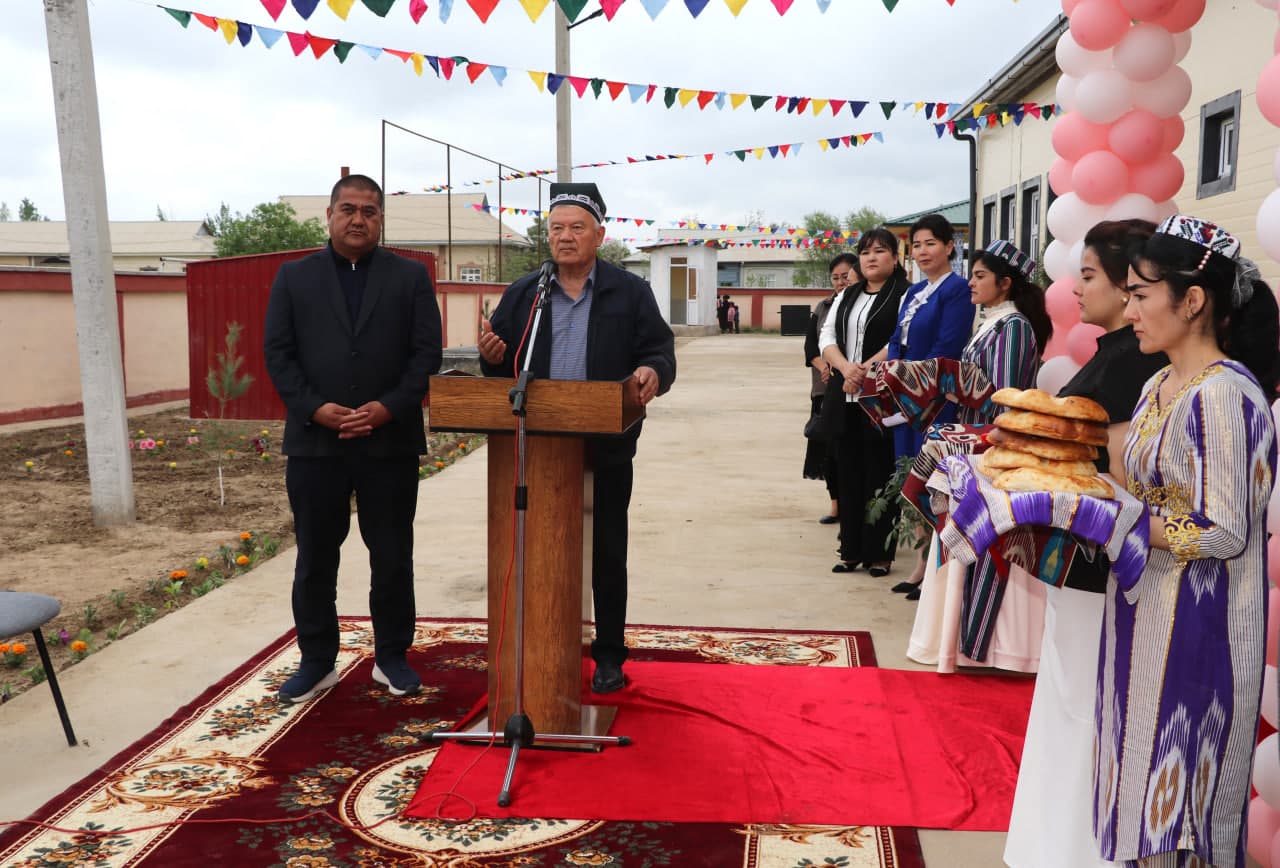 Yangi bo`g`cha faoliyat boshladi