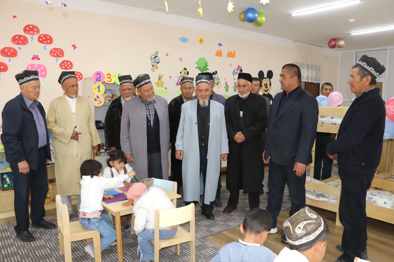 Yangi bo`g`cha faoliyat boshladi