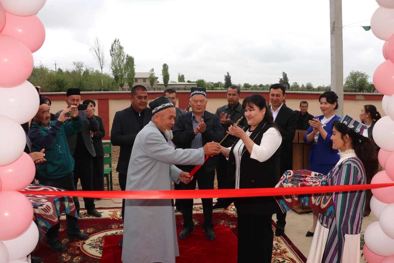 Yangi bo`g`cha faoliyat boshladi