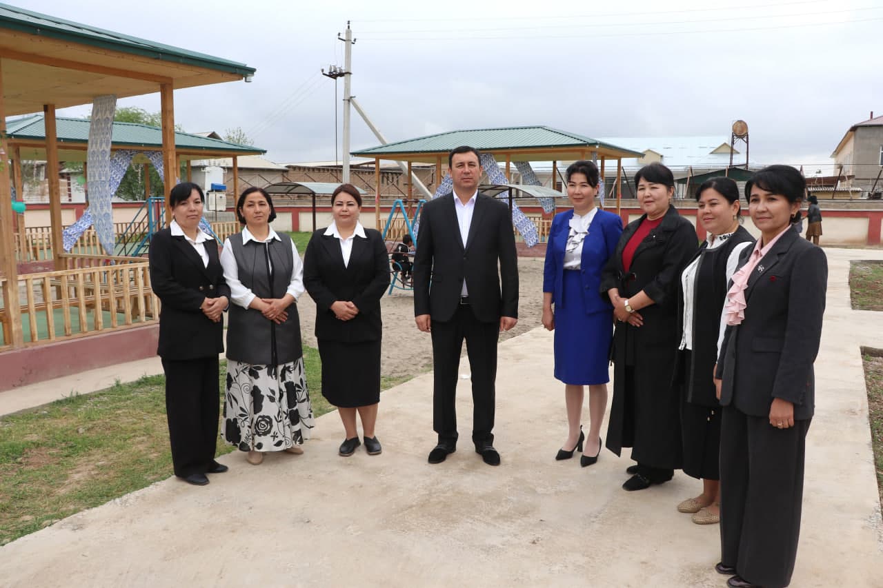 Yangi bo`g`cha faoliyat boshladi
