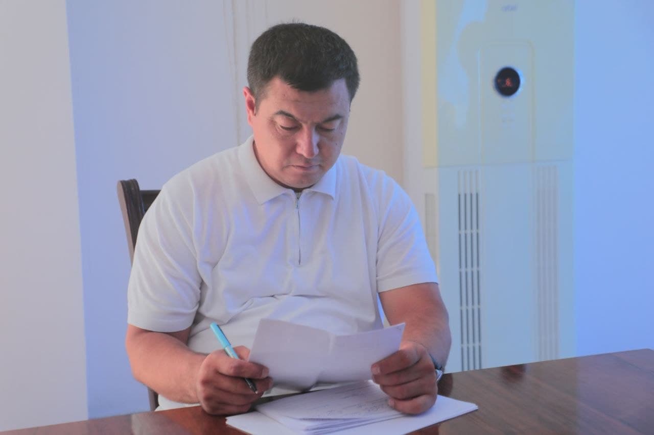 Qiziriq tumanida navbatdagi fuqarolar qabuli o'tkazildi