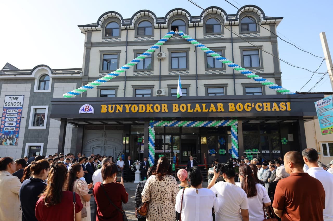 Qarshida “Bunyodkor” nodavlat maktabgacha ta’lim muassasasi ochildi