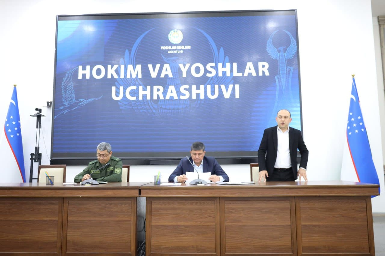 Ҳоким ва ёшлар учрашуви