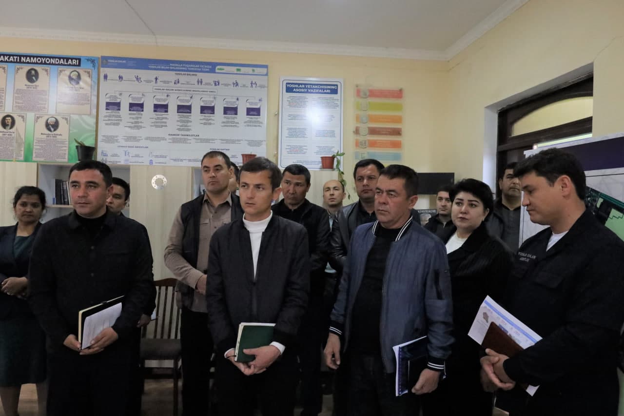 Qarshi shahri “Shayxali” mahallasida infratuzilma yanada yaxshilanadi