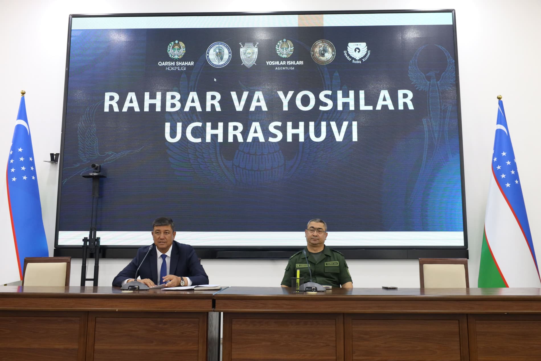 “Раҳбар ва ёшлар” учрашуви бўлиб ўтди