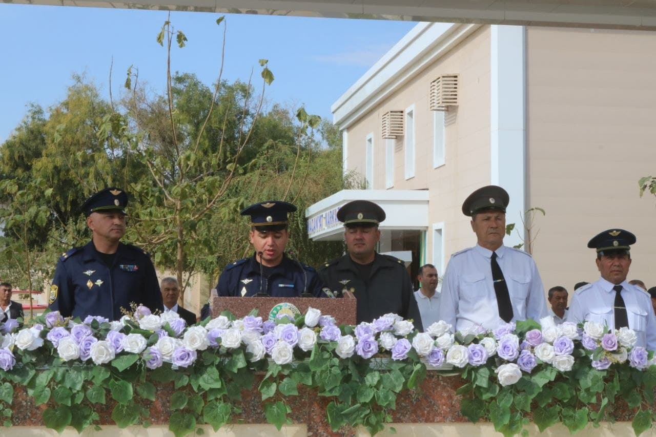“Vatan tayanchi” otryadi a’zolari tantanali va’da berdilar