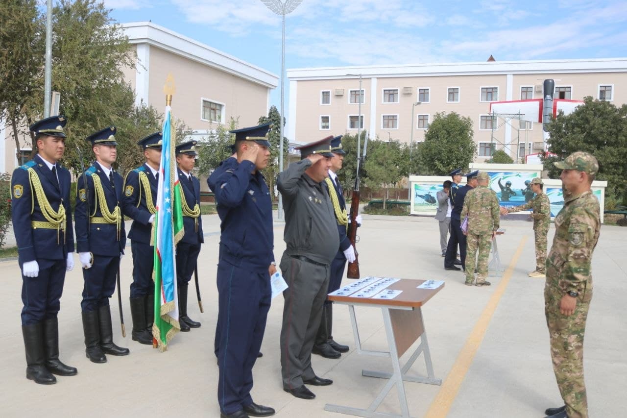 “Vatan tayanchi” otryadi a’zolari tantanali va’da berdilar