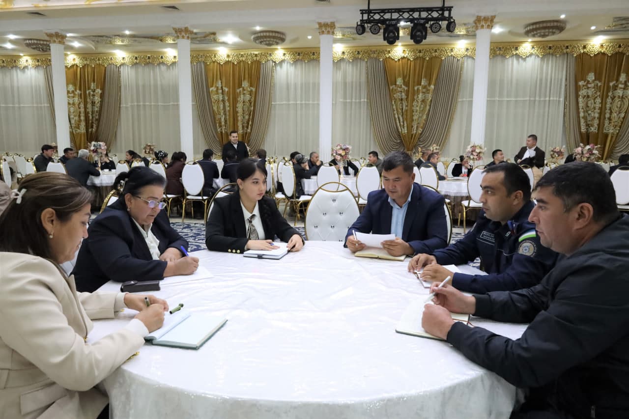 Qarshida “Xavfsiz mahalla bilimdoni” ko‘rik-tanlovining shahar bosqichi o‘tkazildi