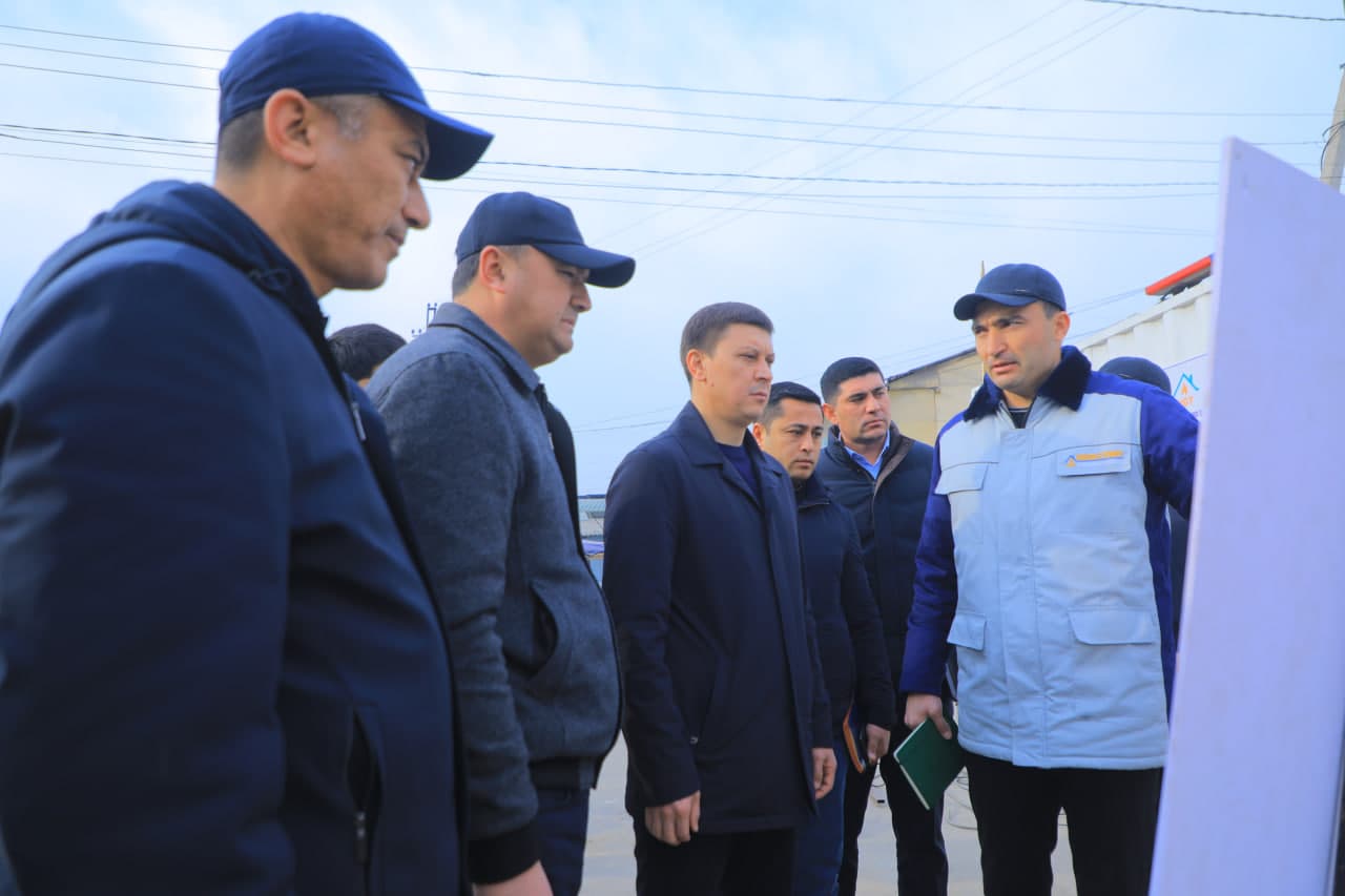 “Guliston”da gaz tarmoqlari gidravlik va estetik jihatdan tartibga keltirilmoqda