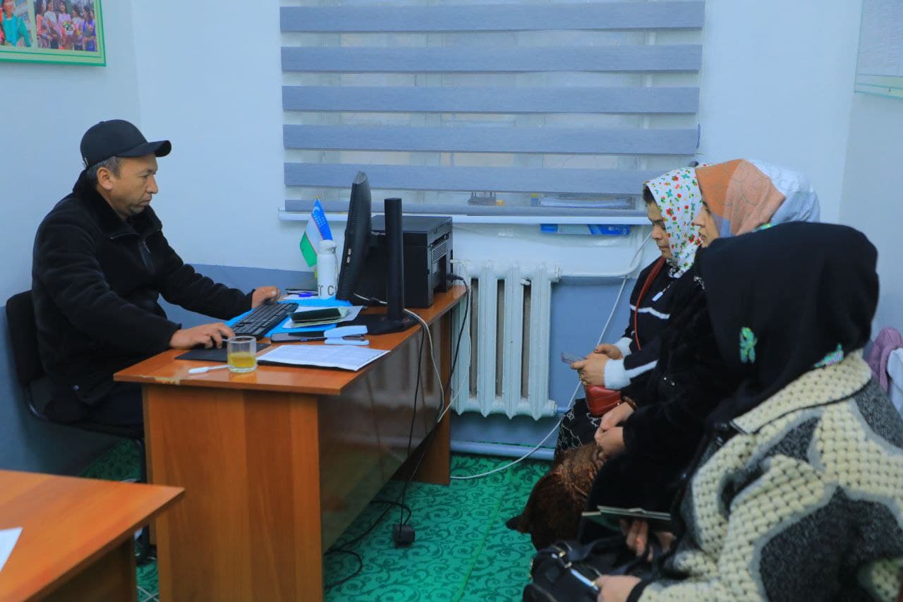 Yangi Namangan tumanida ro‘yxatdan o‘tish jarayoni davom etmoqda