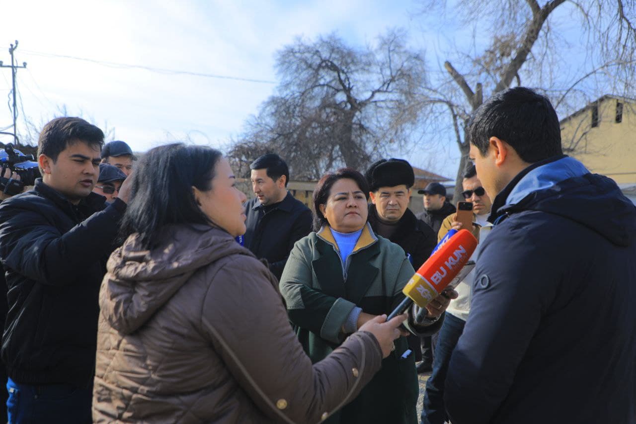 OAV vakillari Abu Rayhon Beruniy mahallasidagi yangilanishlar bilan tanishdi