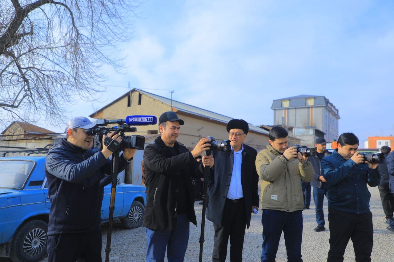 OAV vakillari Abu Rayhon Beruniy mahallasidagi yangilanishlar bilan tanishdi