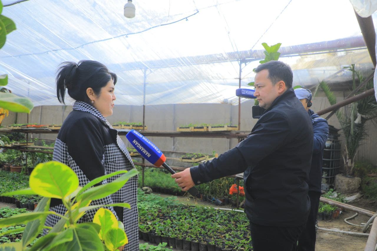 Yangi Namangan tumani gul yetishtirishda katta tajribaga ega