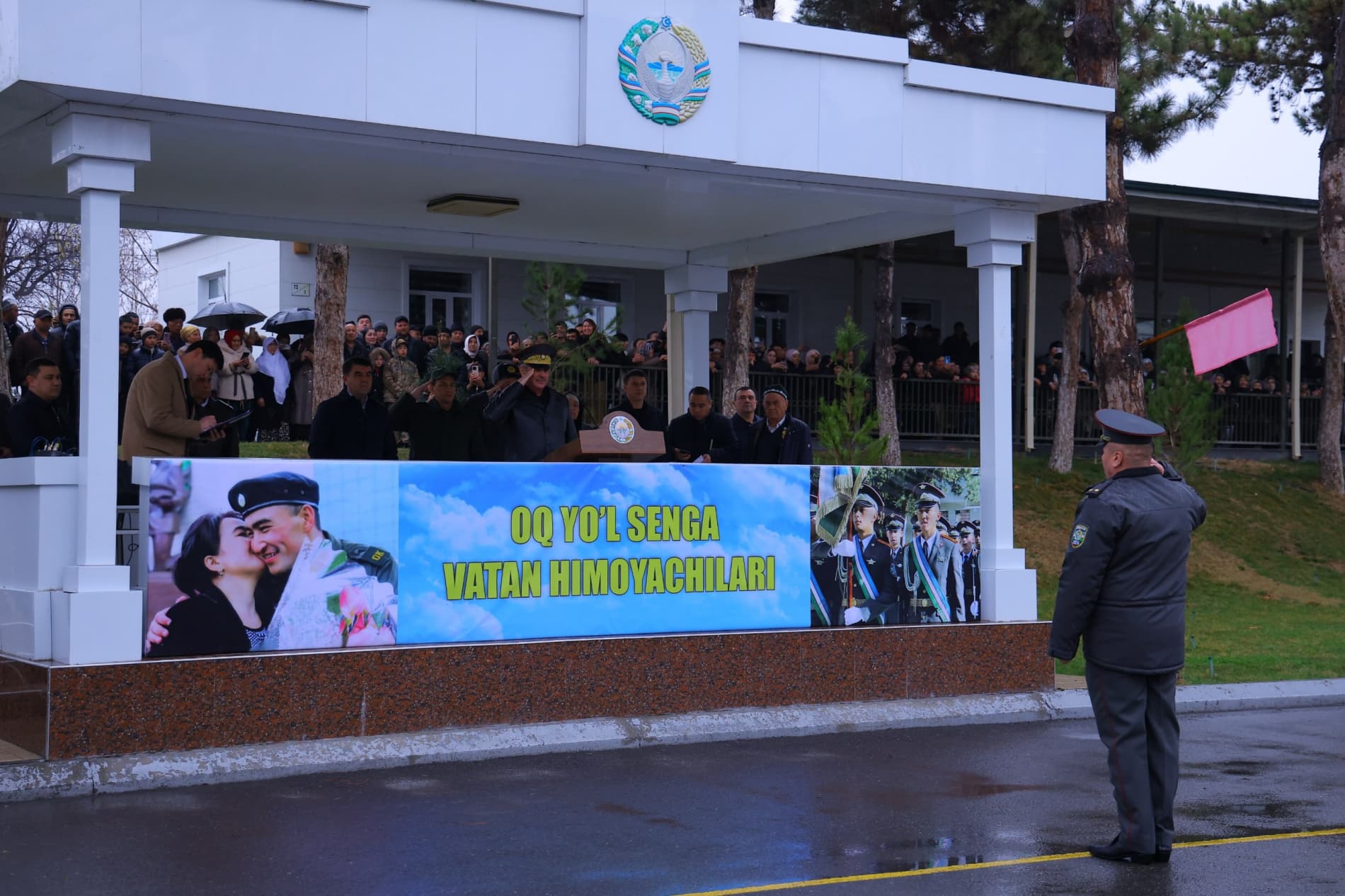 Bo‘lajak askarlar harbiy xizmatga tantanali kuzatildi