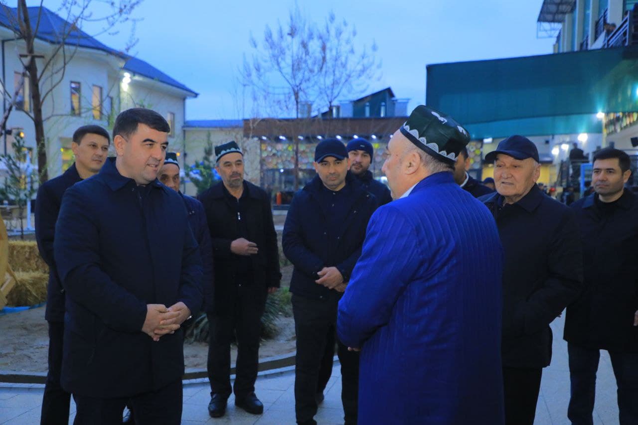 Viloyat hokimi nuroniylar bilan iftorlik qildi