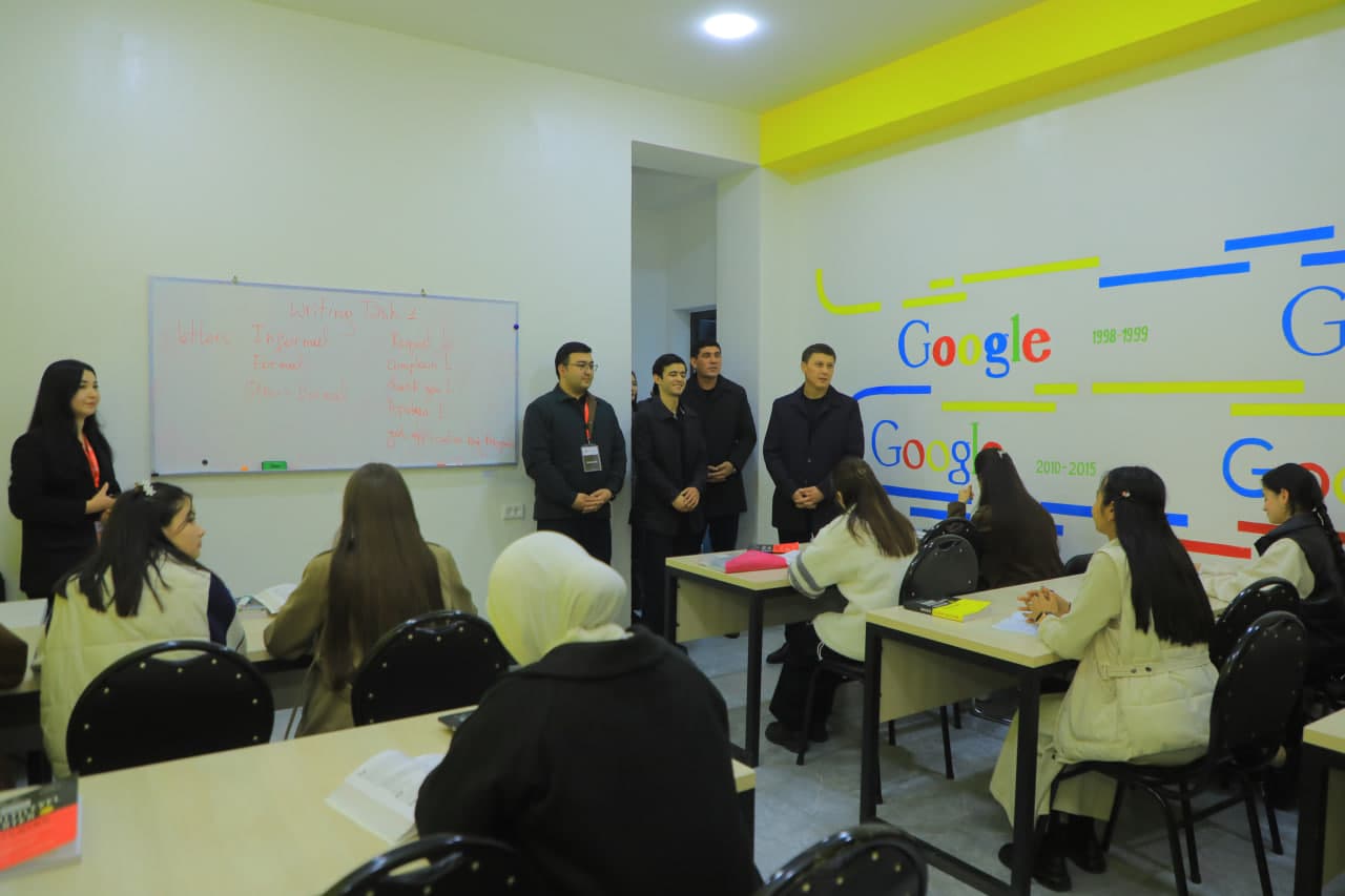 “Vinder School” markazida yoshlar uchun yaratilgan imkoniyatlar bilan tanishildi