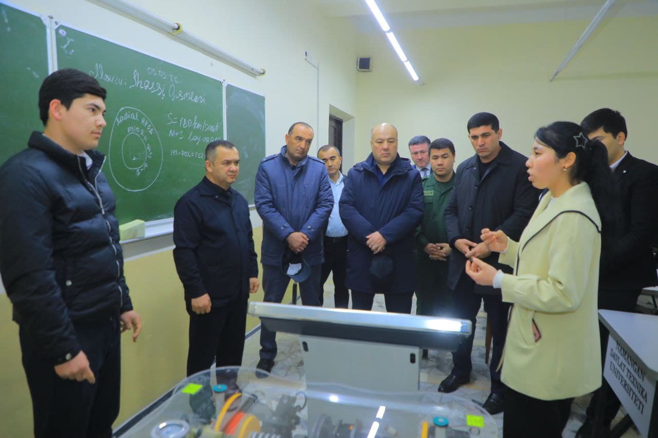 Namangan davlat texnika universitetida “Yoshlar kuni” tadbiri bo‘lib o‘tdi
