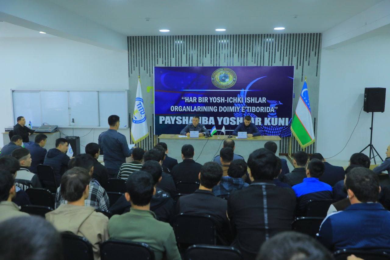Otaliqqa olingan yoshlar bilan ochiq muloqot qilindi