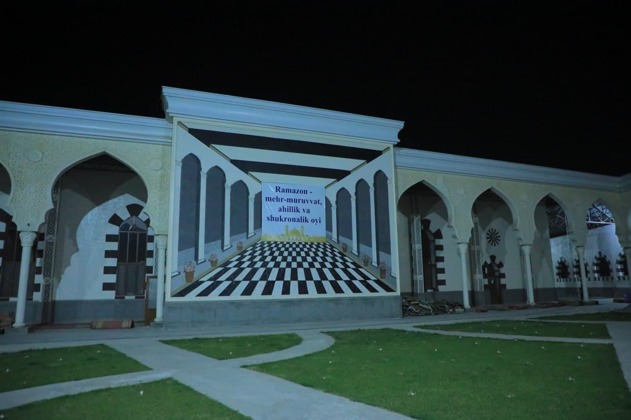 Yangi Namangan tumanidagi masjidlar Ramazon hayiti namoziga tayyorlanmoqda