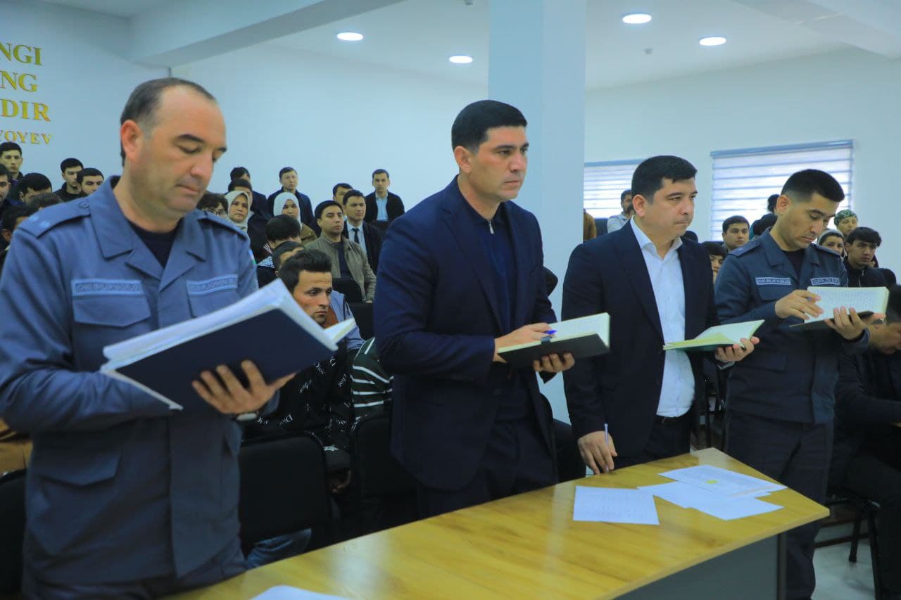 Otaliqqa olingan yoshlar bilan ochiq muloqot qilindi