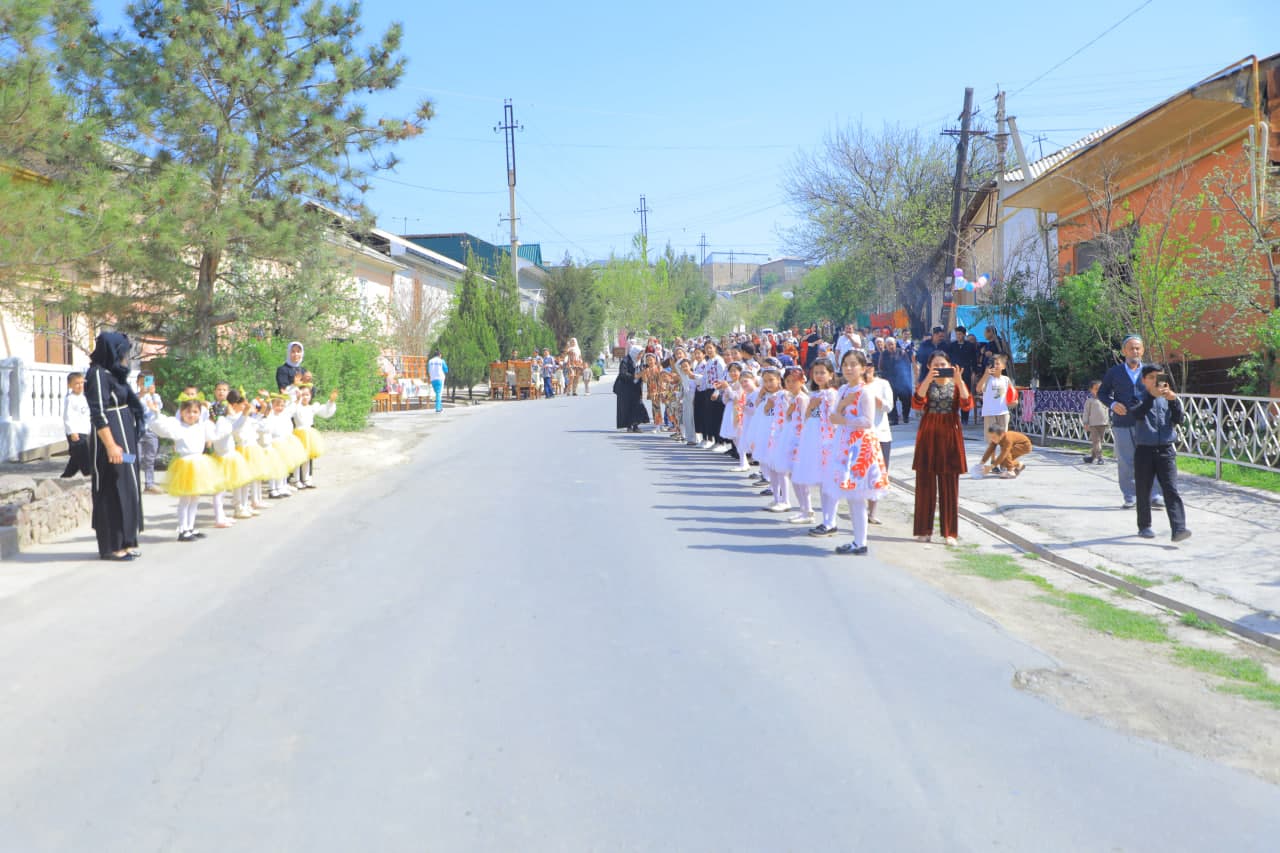“Mingterak” mahallasida ham Navro‘z sayli ko‘tarinki ruhda o‘tdi